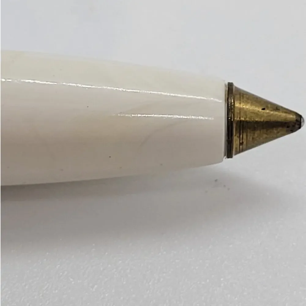 Vintage Faux‎ Pearl Rhinestone Purse Pen Glam Vanity Accessory Elegant Gift